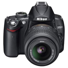 Reflex D5000 - Noir + Nikon Nikon Nikkor AF-S DX VR 18-55 mm f/3.5-5.6 + Nikon Nikkor AF-S VR DX 55-200 mm f/4-5.6G ED f/3.5-5.6 + f/4-5.6G ED