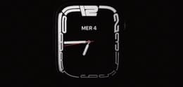 Une Apple Watch dans le noir