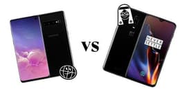 OnePlus 6T vs Samsung Galaxy S10 : comparatif