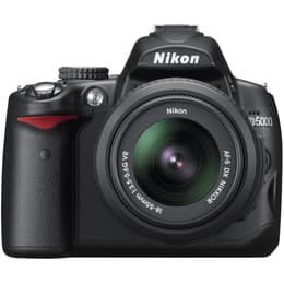 Reflex - Nikon D5000 - Noir + Objectif Nikon AF-S DX VR 18 - 55 mm f/3.5 - 5.6 G