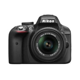 Reflex - Nikon D3300  + Objectif AF-S 18-55mm VR II - Noir