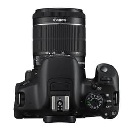 Reflex Canon EOS 700D - Noir + Objectif Canon EF-S 18-55mm f/3.5-5.6 IS STM