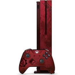 Xbox One S 2000Go - Rouge - Edition limitée Gears of War 4 + Gears of War 4