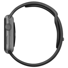 Apple Watch (Series 1) 38 mm - Aluminium Gris sidéral - Sport Noir