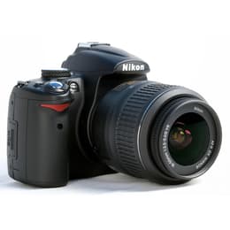 Reflex - Nikon D5000 - Noir + Objectif Nikon AF-S DX VR 18 - 55 mm f/3.5 - 5.6 G