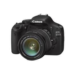 Reflex - Canon Eos 550D - Noir + Objectif Canon EF-S IS 18 - 55 mm