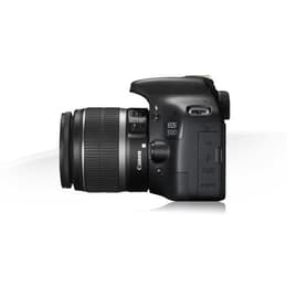 Reflex - Canon Eos 550D - Noir + Objectif Canon EF-S IS 18 - 55 mm