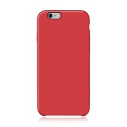 Coque iPhone 6 Plus/6S Plus et 2 écrans de protection - Silicone - Rouge