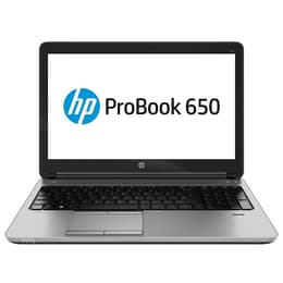 HP ProBook 650 G1 15" Core i5 2,6 GHz  - SSD 128 Go - 8 Go QWERTZ - Allemand