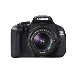Reflex - Canon EOS 600D Noir Canon Canon EF-S 18-55 mm f/3.5-5.6 IS II