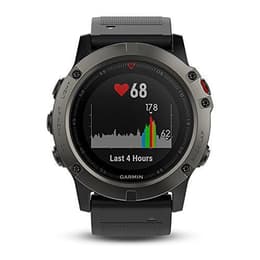 Montre Cardio GPS Garmin Fēnix 5X Saphire - Noir