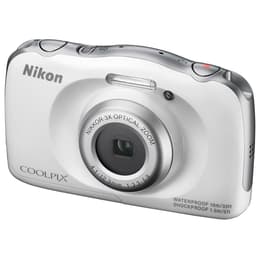 Compact Nikon COOLPIX S33 - blanc