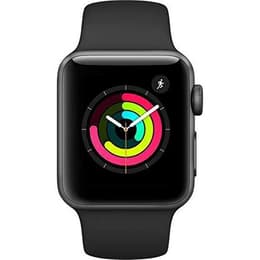 Apple Watch (Series 1) GPS 42 mm - Aluminium Gris sidéral - Sport Noir