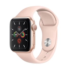 Apple Watch (Series 5) Septembre 2019 40 mm - Aluminium Or - Bracelet Sport Rose