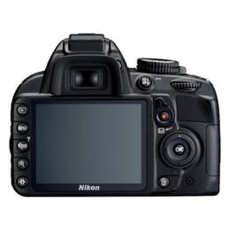 Reflex Nikon D3100 - Noir + Objectif Nikon AF-S DX Nikkor 18-55mm f/3.5-5.6G VR