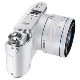 Hybride - Samsung NX3000 - Blanc + Objectif Samsung 20-50mm
