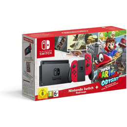 Switch 32Go - Rouge - Edition limitée Super Mario Odyssey + Super Mario Odyssey