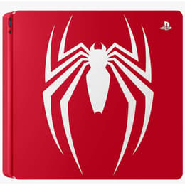 PlayStation 4 Slim 1000Go - Rouge - Edition limitée Spider-Man + Marvel's Spider-Man