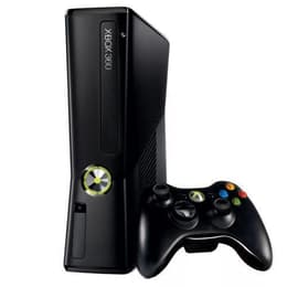 Console Microsoft Xbox 360 Slim 320GO + 1 manette + Jeu Kinect Adventures - Noir Mat
