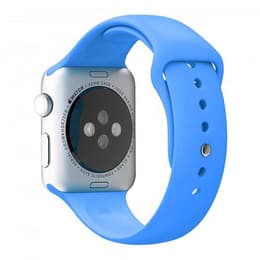 Apple Watch (Series 1) GPS 38 mm - Aluminium Argent - Sport Bleu