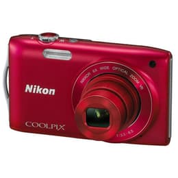 Compact Nikon Coolpix S3300 - Rouge