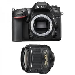 Reflex - Nikon D-7200 Noir Nikkor AF-S DX Nikkor 18-55mm