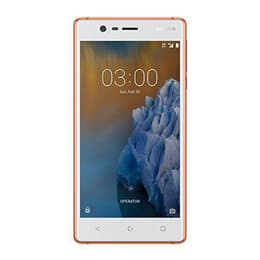 Nokia 3 16 Go Dual Sim - Blanc/Orange - Débloqué