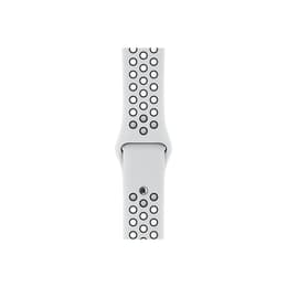 Apple Watch (Series 3) GPS 42 mm - Aluminium Argent - Bracelet sport Nike Argent