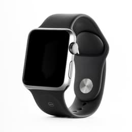 Apple Watch (Series 1) 42 mm - Aluminium Argent - Sport Noir