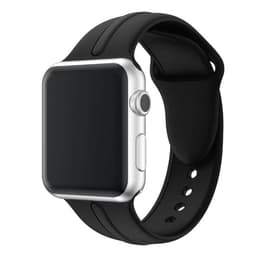 Apple Watch (Series 1) 42 mm - Aluminium Argent - Sport Noir