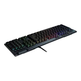 Clavier Logitech QWERTY Anglais (US) rétroéclairé G815 Lightsync