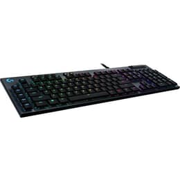 Clavier Logitech QWERTY Anglais (US) rétroéclairé G815 Lightsync