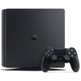 PlayStation 4 Slim 500Go - Jet black + Grand Theft Auto V