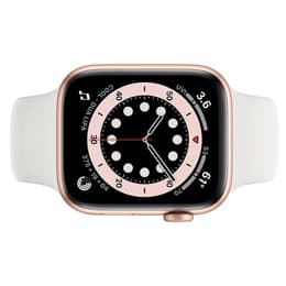 Apple Watch (Series 4) GPS 44 mm - Aluminium Or - Sport Blanc