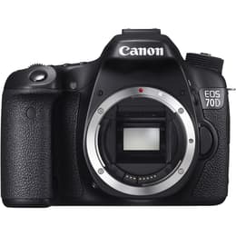 Reflex - Canon EOS 70D Noir Canon Canon EF-S 55-250 mm f/4-5.6 IS