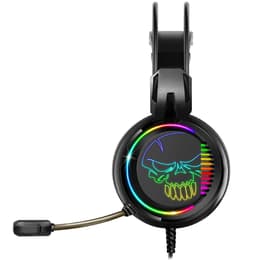 Casque réducteur de bruit gaming filaire avec micro Spirit Of Gamer Elite H10 RGB - Noir