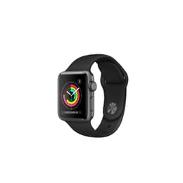 Apple Watch (Series 3) GPS 42 mm - Aluminium Noir - Bracelet Sport Noir