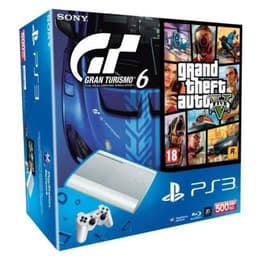 PlayStation 3 Slim - HDD 500 GB - Blanc