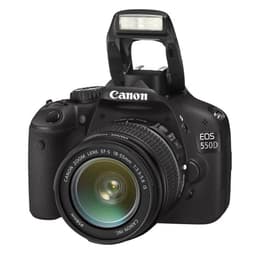 Reflex - Canon EOS 550D Noir Canon EF-S 18-55mm f/3.5-4.5 IS