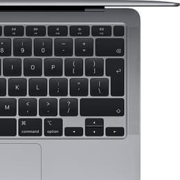 MacBook Air 13" (2020) - Apple M1 avec CPU 8 cœurs et GPU 7 cœurs - 8Go RAM - SSD 256Go - QWERTY - Anglais