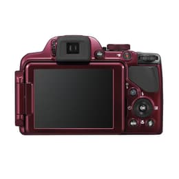 Bridge Nikon Coolpix P520 - Rouge + Objectif Nikkor 42X Wide Optical Zoom ED VR 24-1000mm f/3-5.9