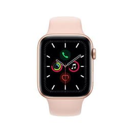 Apple Watch (Series 5) GPS 40 mm - Aluminium Or rose - Bracelet Boucle unique Rose