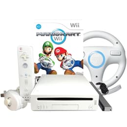 Console Nintendo Wii + Jeux Mario et sonic aux jeux olypmiques - Blanc