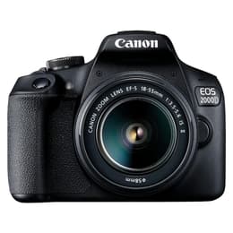 Reflex - Canon EOS 2000D Noir Canon Canon EF-S 18-55 f/3.5-5.6 IS II + Canon EF-S 75-300 f/4-5.6 III USM