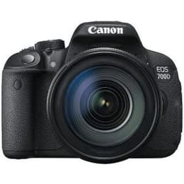 Reflex Canon EOS 700D - Noir + Objectif Canon EF-S 18-55mm f/3.5-5.6 IS II﻿