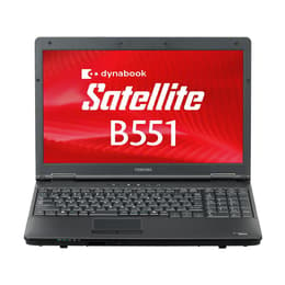 Toshiba Dynabook Satellite B551 15" Core i5 2,5 GHz - SSD 256 Go - 4 Go QWERTY - Italien