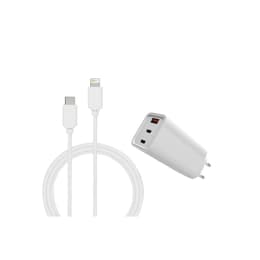 Chargeur + Câble (USB-C + Lightning) 65 - WTK