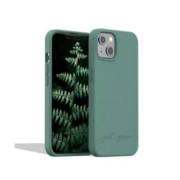 Coque iPhone 13 - Matière naturelle - Vert