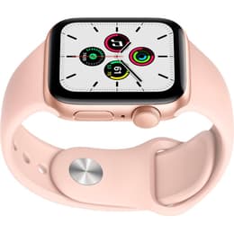 Apple Watch (Series SE) GPS 40 mm - Aluminium Or - Bracelet sport Rose des sables