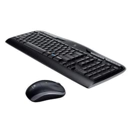 Clavier Logitech QWERTY Anglais (US) Sans-fil MK320